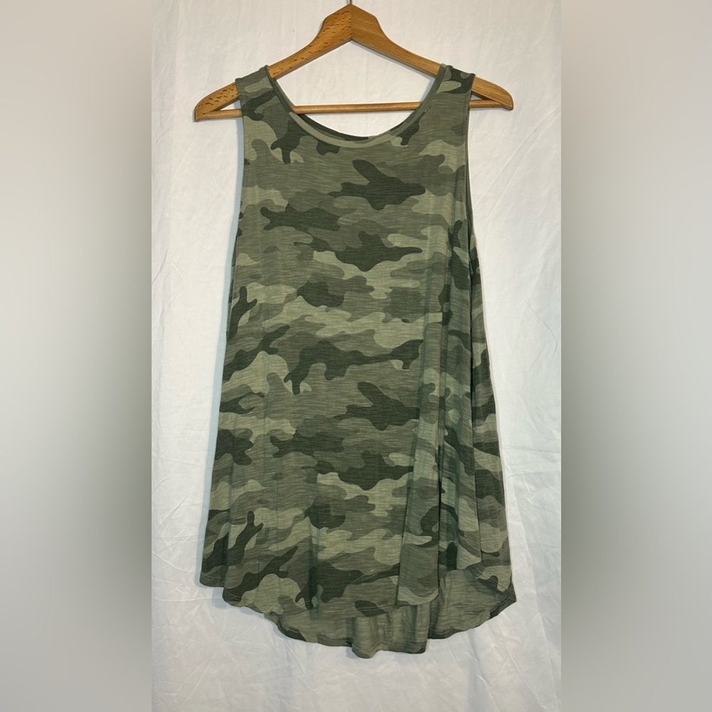 Old Navy Women’s Tunic Tank-top Luxe Large Camouflage Color size Large Soft